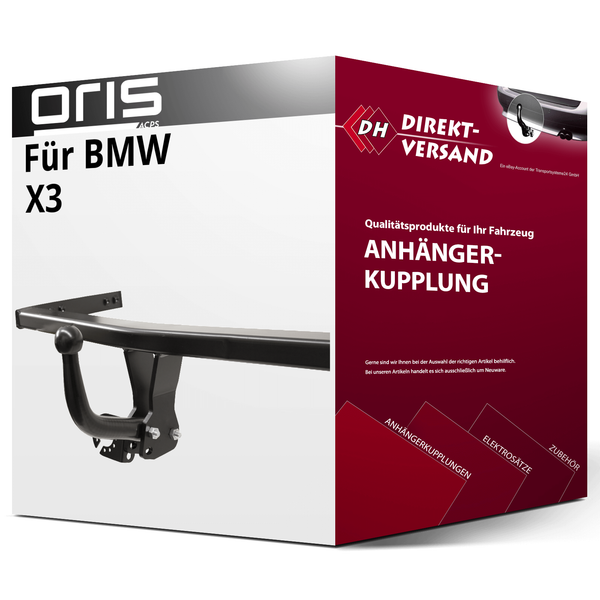 für BMW X3 Typ G01 / F97 / G08 (Oris) AnhäNgerkupplung Starr Neu-image