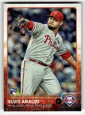 2015 Topps Update Elvis Araujo #US95 Philadelphia Phillies ROOKIE CARD BEAUTY!