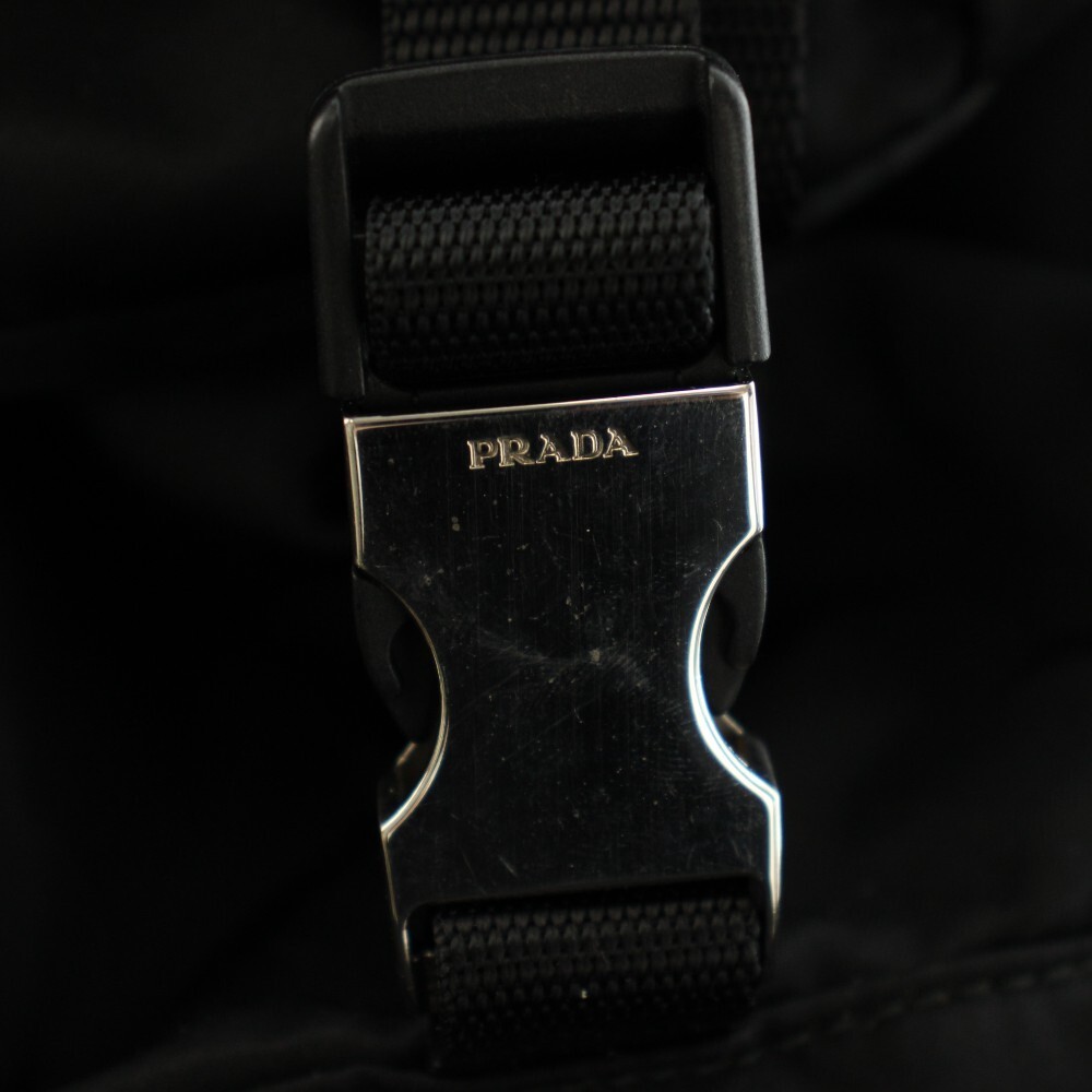 PRADA tessuto nylon black backpack bag black AQ OS OH men s ladies from japan thumbnail 7