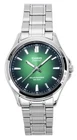 Casio Standard Analog Steel Green Dial Solar MTS-RS100D-3AV Men's Watch