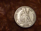 1882 Seated Liberty Silver Dime High Grade #2