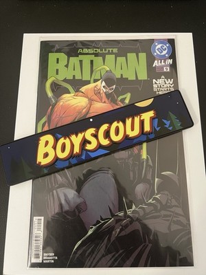 Absolute Batman #9 Nick Dragotta Cover (DC Comics August 2025) for