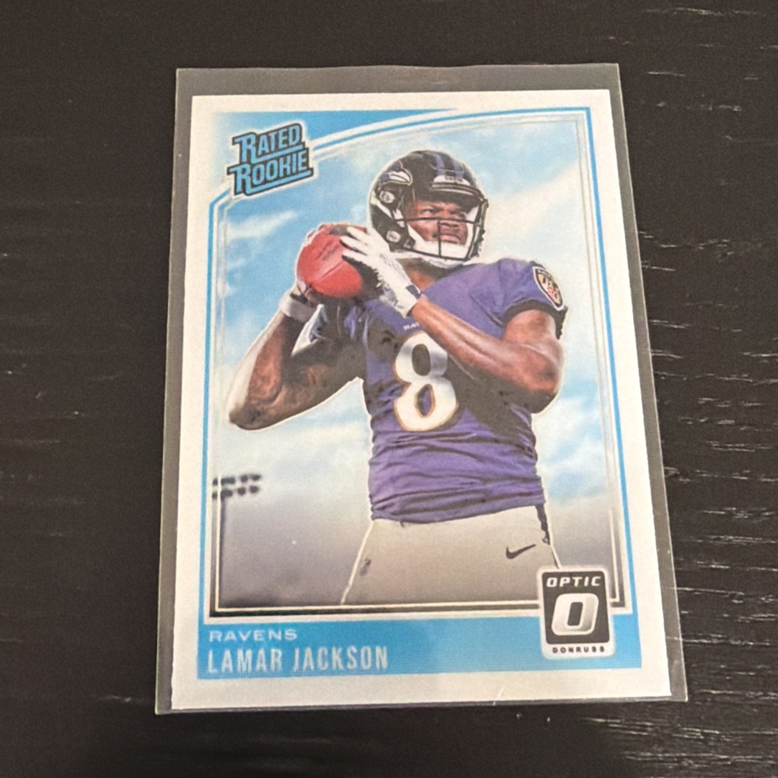 2018 Donruss Optic - Rated Rookie Lamar Jackson #167 (RC)