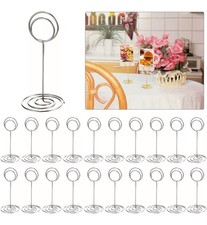 Table Number Holder Clip 10/20pcs Photo Name Menu Stand Wedding
