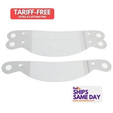 Racing Optics 10230CP, Set of 30 Clear Plastic Perimeter Tearoff Impact Vapor/ C