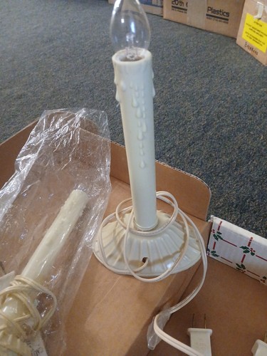 6 X Vintage Noma Christmas Candoliers Plastic Drip Window Candle Lights. Work - Picture 2 of 2