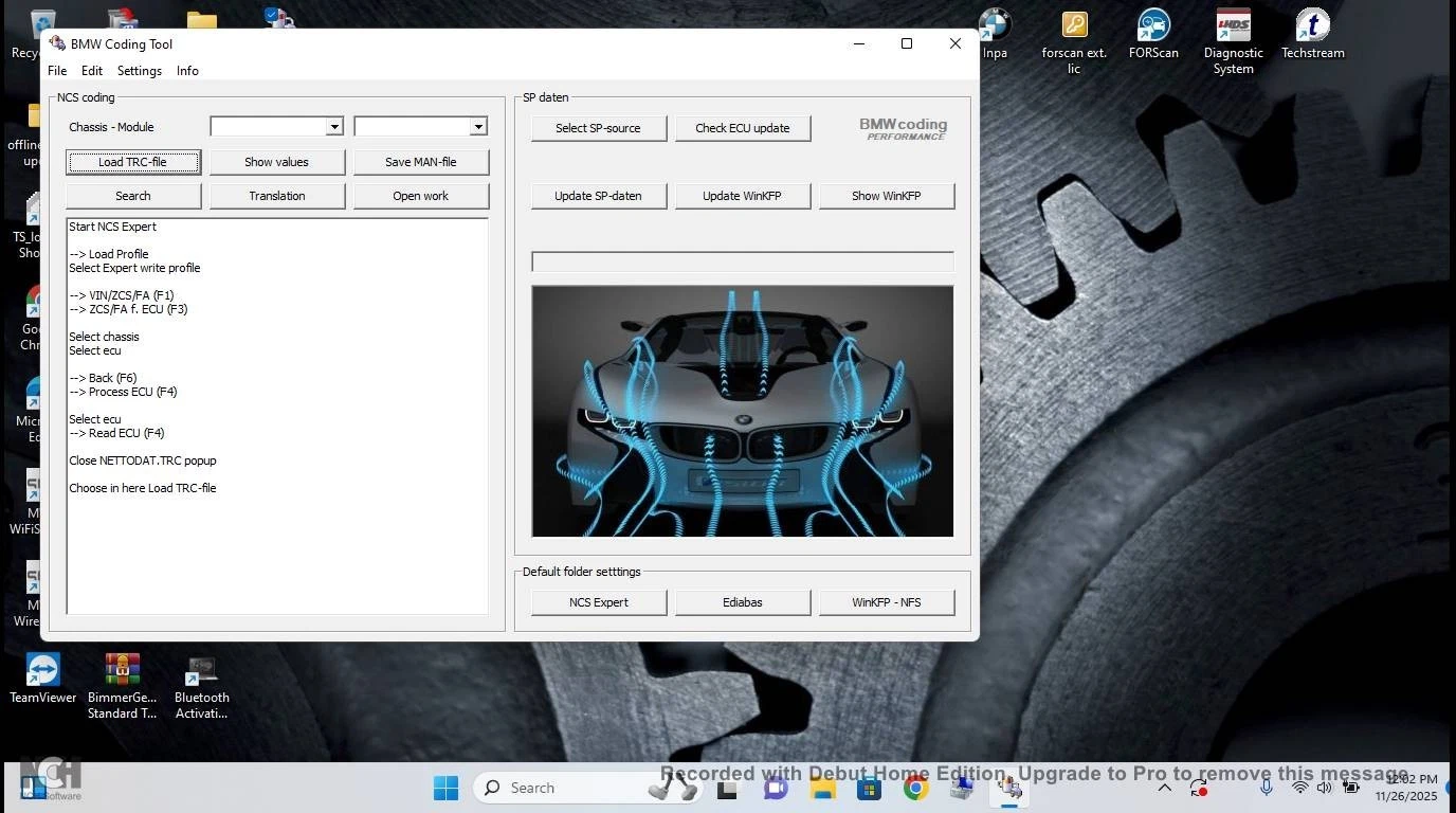 Diagnostic Laptop Fits BMW Honda Toyota Ford Panasonic Tough. 1.6 GHz CF-19 OBD2 - product detail image 6