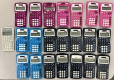 Texas Instrument TI-30XIIs Lot - 22 Calculators, 10 w/ covers, 1 30XIIb WORKING