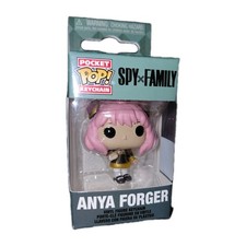 Anya Forger Pop! Keychain #87184 Spy x Family Funko Pop Pocket Pop! Keychain box and figure