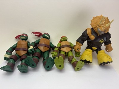 Lot of 4 Teenage Mutant Ninja Turtle Action Figures  2012