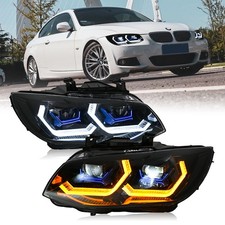 LED Scheinwerfer für 2010-2013 BMW 3er E92 E93 2-Türer Xenon Tagfahrlicht