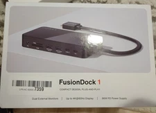 iVANKY FusionDock 1 MacBook Pro Docking Station with 150W Power Adapter - BLACK