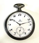 Antique Omega 800 Silver Pocket Watch