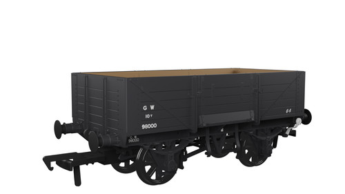 Rapido Züge Diagramm O18 GWR Nr 98000 5 Planken offener Waggon 971009 | Zustand: New
