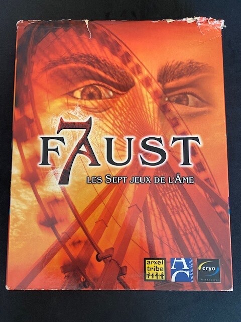 PC CD ROM : FAUST Les Sept Jeux de l'Ame - CRYO INTERACTIVE- BIG BOX PC CD ROM : FAUST Les Sept Jeux de l'Ame - CRYO INTERACTIVE- BIG BOX