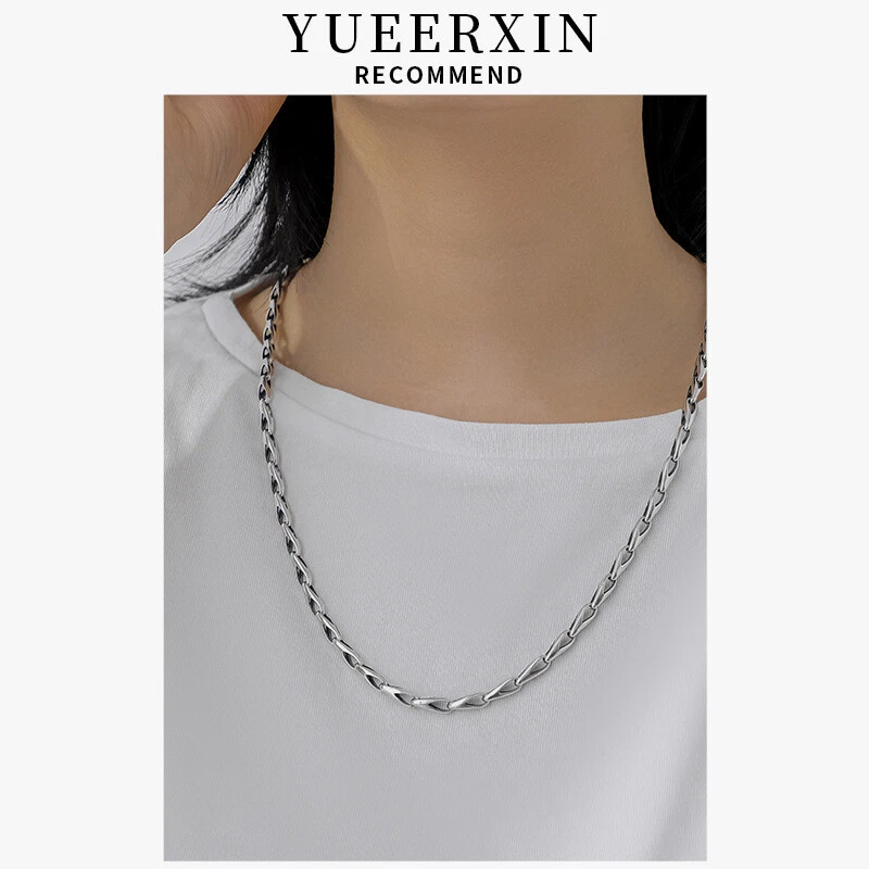 Sterling silver link sale chain
