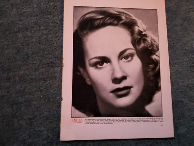 Xm52 Ephemera 1948 Film Bild Valli