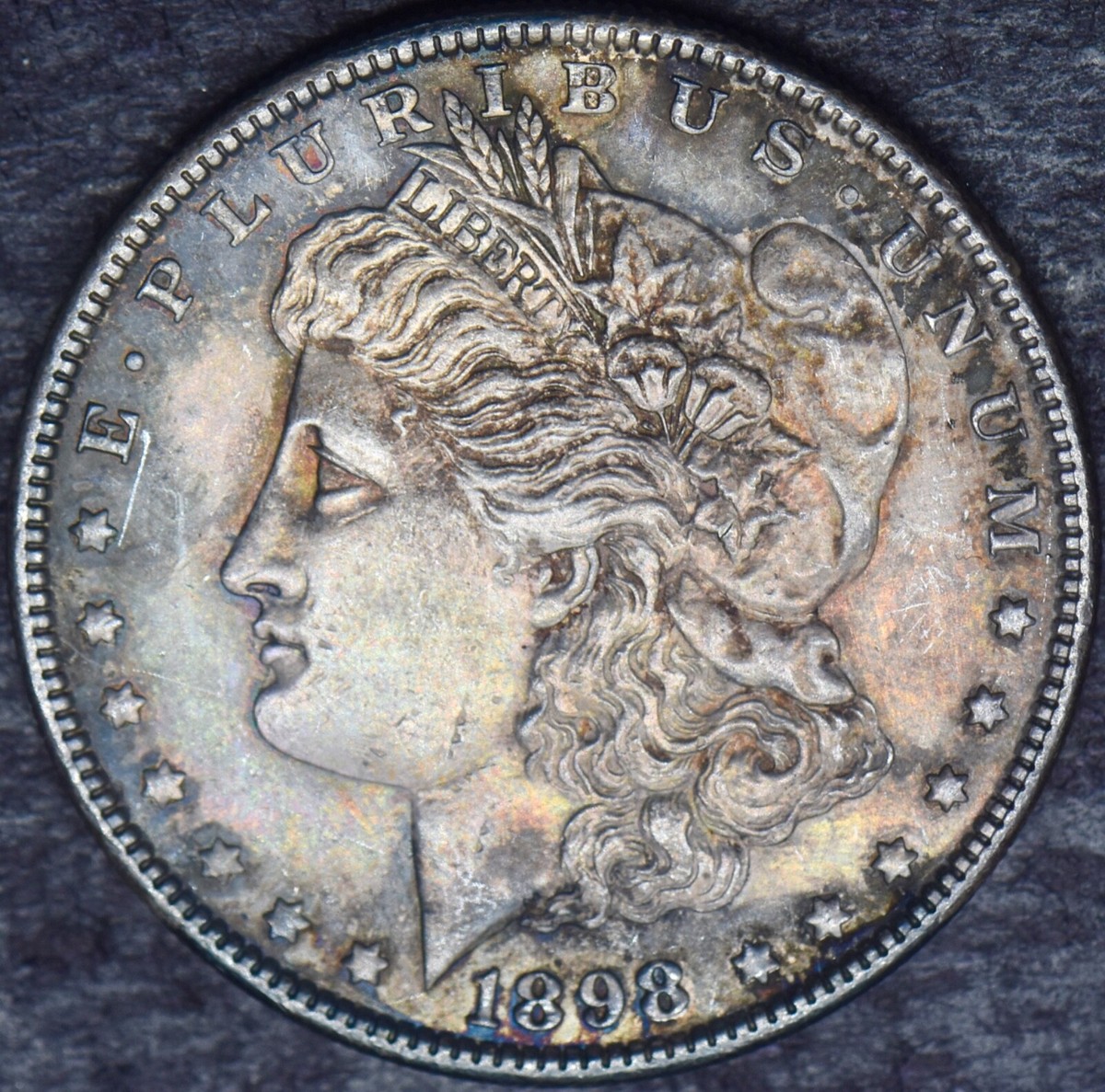 1898 Morgan Silver Dollar - Toned - ✪COINGIANTS✪ | eBay