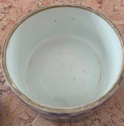 Bigger Old Chinese Blue and White Porcelain Stacking Boxes - Picture 7 of 8