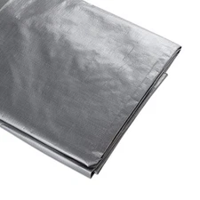 ATE Pro. USA 96067 Heavy-Duty Tarpaulin, 15 by 30-Feet, Silver