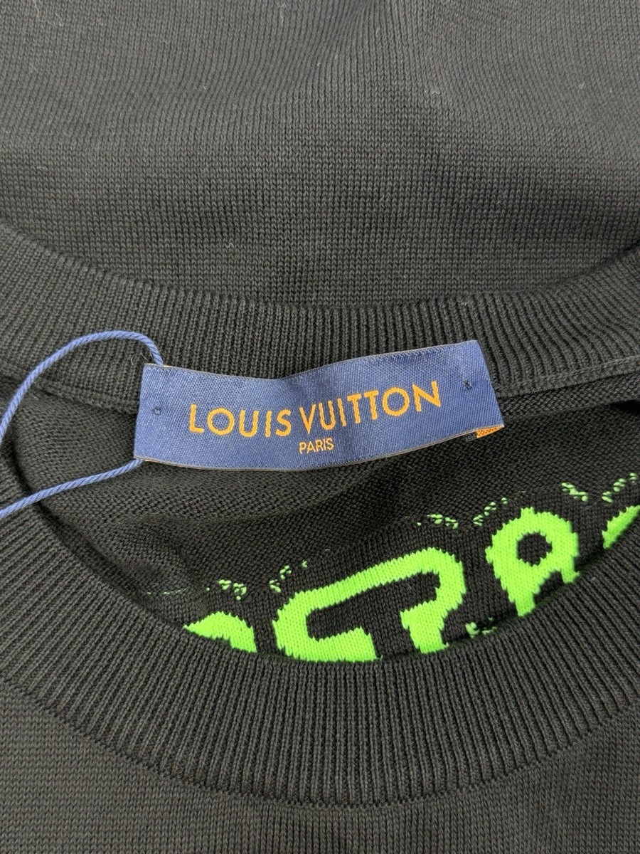 Louis Vuitton - LV 1854 Graphic Print Knit T-Shirt 1AAG06