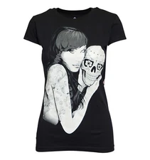 IRON FIST T SHIRT CHECK YOUR HEAD LADIES TEE