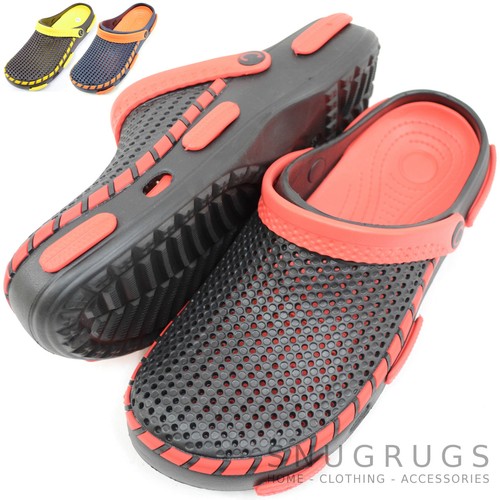 Hombre Verano/ Jardín/ Playa/ Vacaciones/ Hospital Zuecos/Sandalias | eBay
