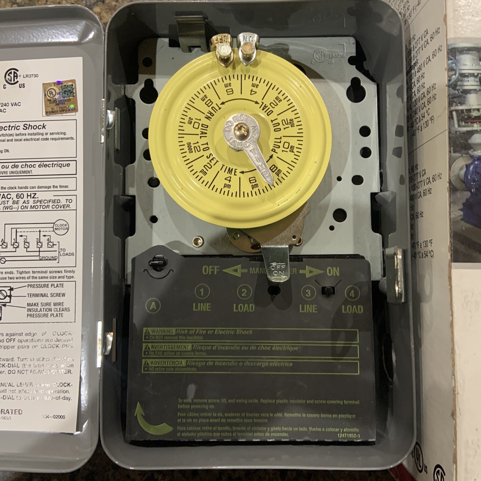 Intermatic T104 Pool Timer Open Box, Unused eBay