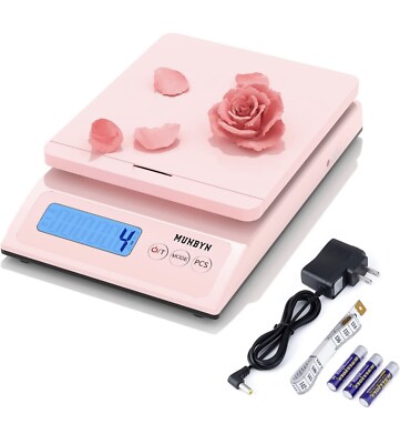 Munbyn Digitale Postwaage, Paket Porto Versandwaage 30kg 66 Pfund Post mit