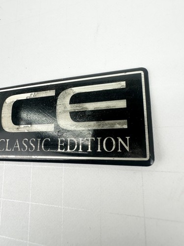 CE Classic Edition Black Badge Emblem Logo Rubber OEM - Picture 2 of 6