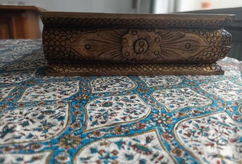 Backgammon(HANDGEFERTIGT) , Massivholz WALNUSS aus Persien(Sanandaj) 51×50×8,5cm - Bild 8 von 15