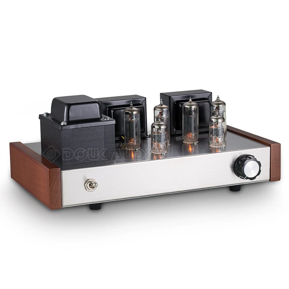 Amplificatore valvolare HiFi classe AB push-pull valve tube amplifier home power amp - Immagine 2 di 4