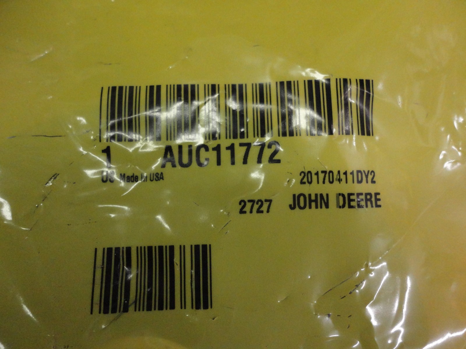 John Deere Genuine OEM Engine Pulley AUC11772 for X300 & X500 Series