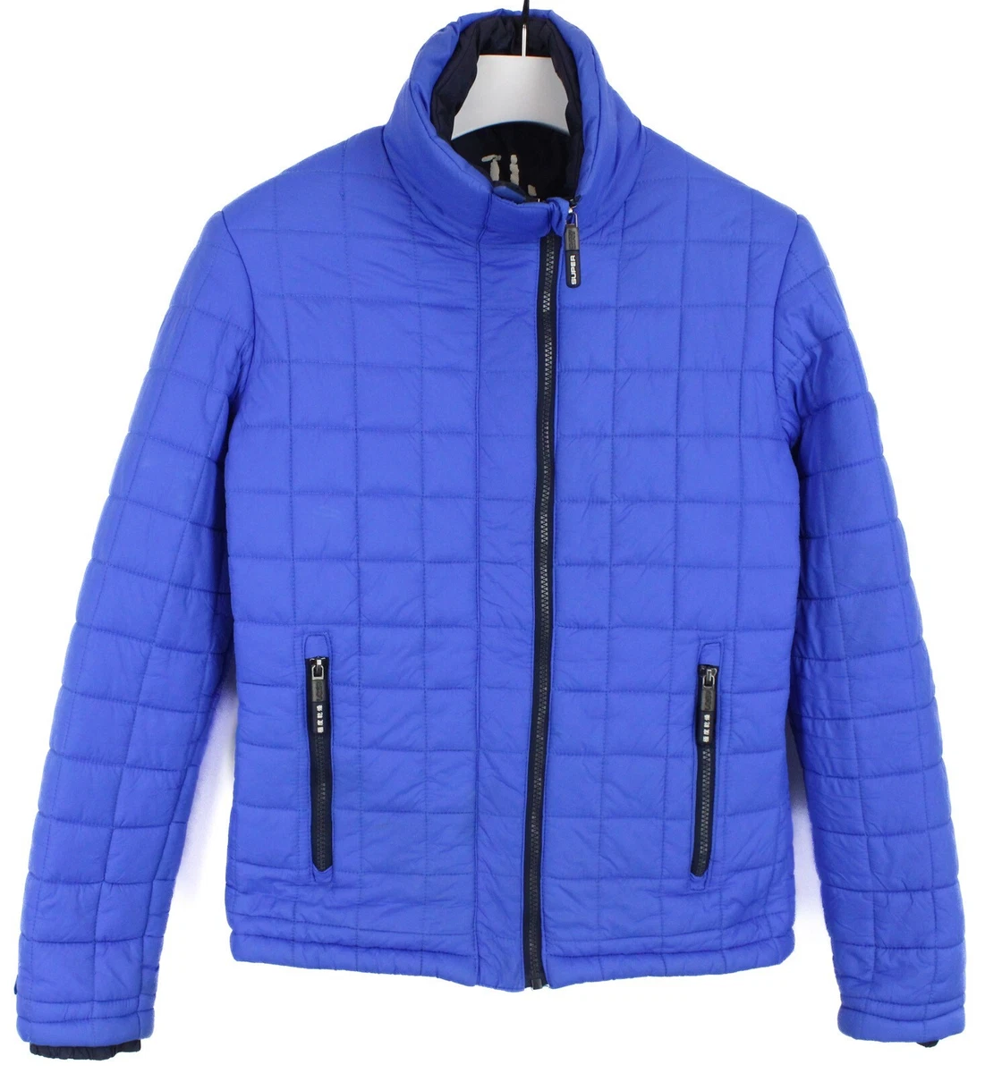 Superdry Hooded Box Quilt Puffer Jacket - Men's Mens Jackets