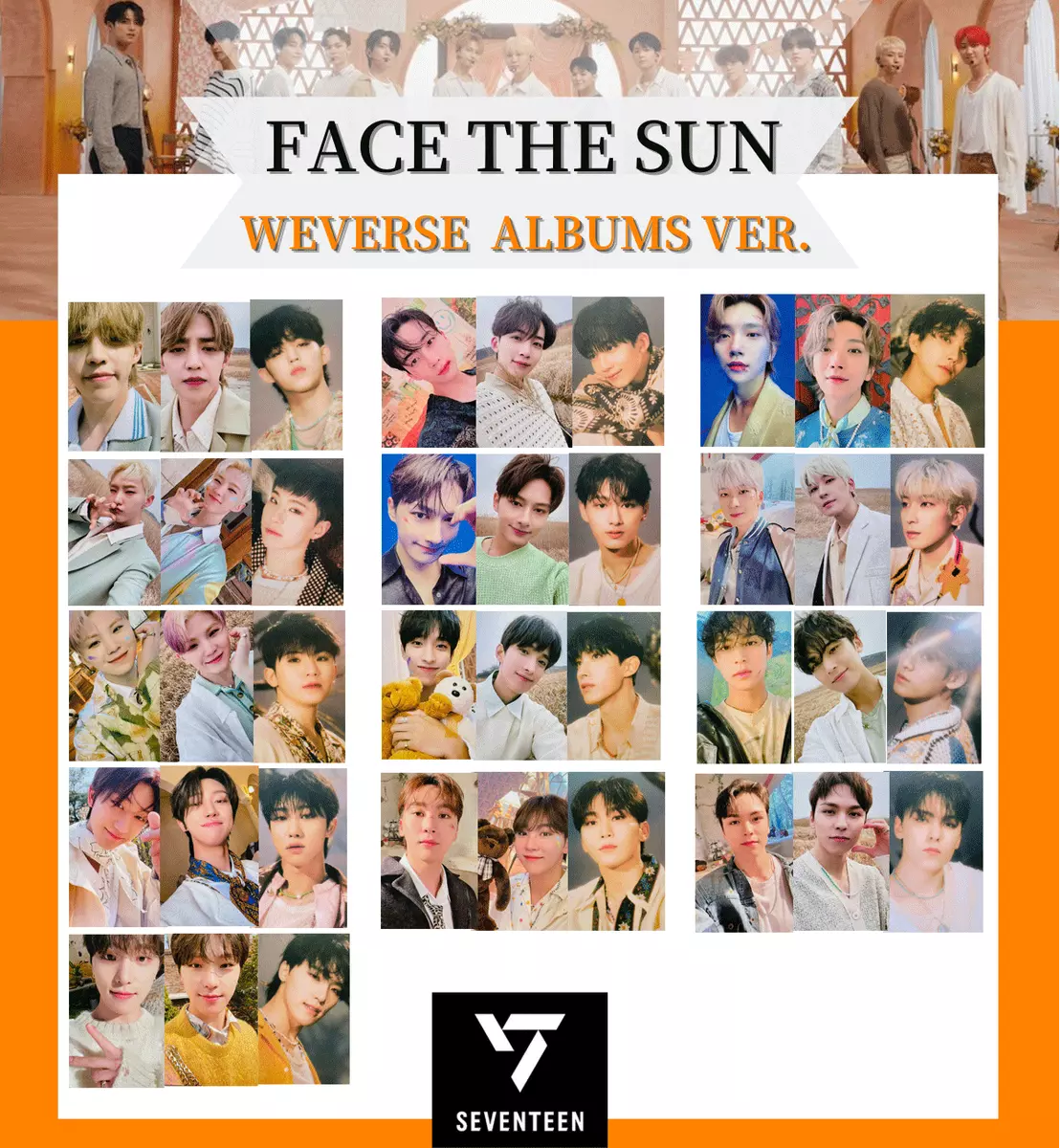 SEVENTEEN FACE THE SUN weverse特典 THE8