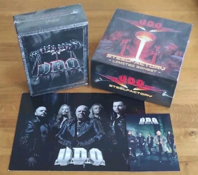 U.D.O. Dirkschneider (ex Accept) - Steelfactory Boxset & Game Over Box Set Top!!
