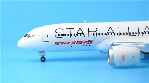 激レア　Jcwings エアインディア 787-8 VT-ANU 1/200 JC Wings Die Cast models Air India 787-8 Reg# VT-ANU w/stand