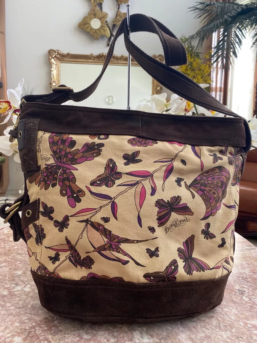 Lucky brand bucket bag clearance