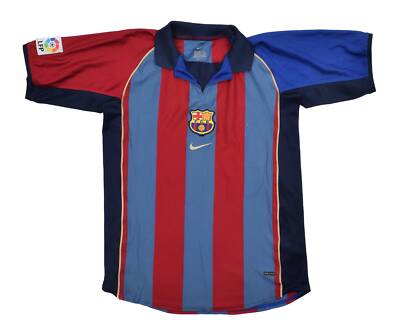 Nike 2001-02 FC BARCELONA SHIRT TRIKOT XL. BOYS | eBay