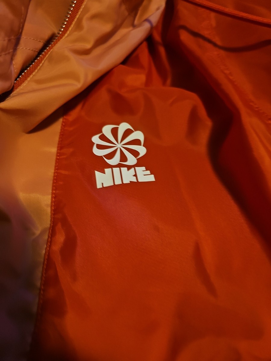 Womens Nike Windbreaker Orange Sportswear Circa 72