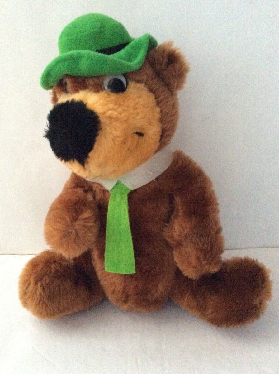 Hanna Barbera YOGI Bear Plush Stuffed animal by Mighty Star 1980