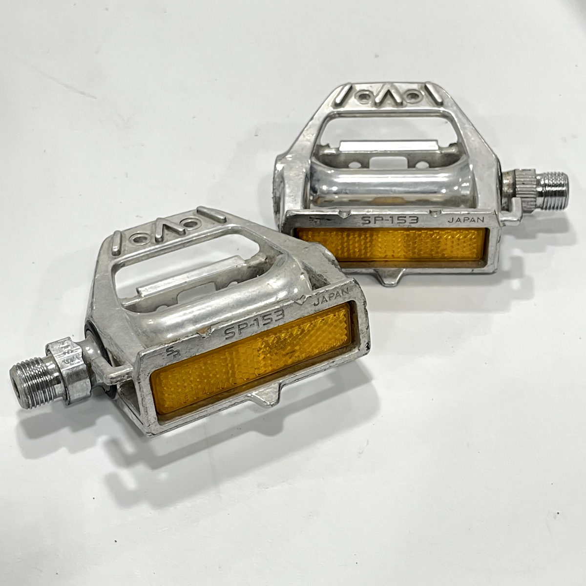 SR Sakae SP-153 AL Vintage Bike Pedals - Made in Japan