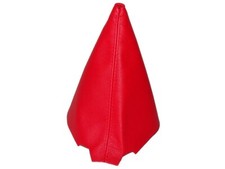 Schaltmanschette Schaltsack Fur Citroen C1 MK1 FL 2009-2014 Leder Rot