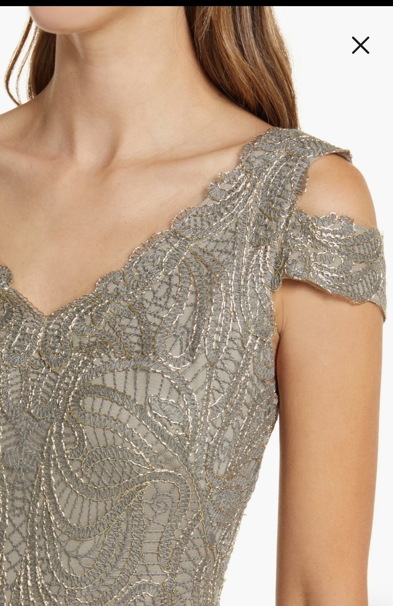 white christmas dresses Tadashi Shoji BSU17021L main image 0