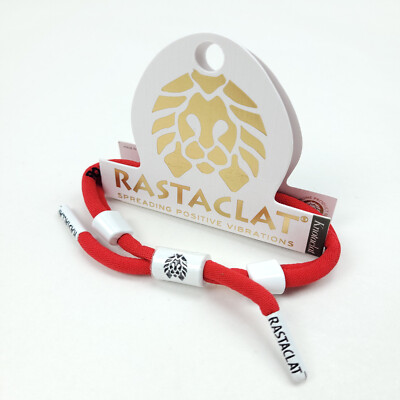 Rastaclat Positive Vibes Shoelace Knotaclat Red New