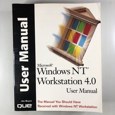 Microsoft Windows NT Workstation 4.0 User Manual Jim Boyce Paperback IT Book