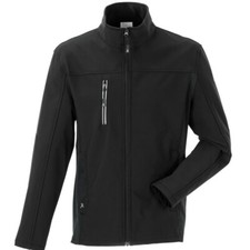 PLANAM NORIT Herren Pure Softshelljacke Schwarz Arbeitsjacke Outdoorjacke