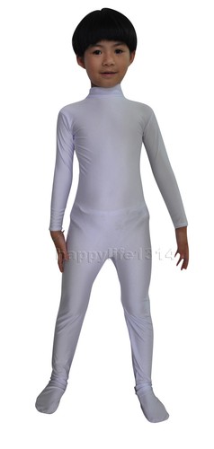 NEW Kid Children Lycra Spandex Zentai costume party Bodysuit Catsuit Unitard - Picture 4 of 17