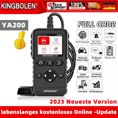 2024 KINGBOLEN YA200 Profi KFZ OBD2 Scanner/Code Reader OBD2 Volle Funktion