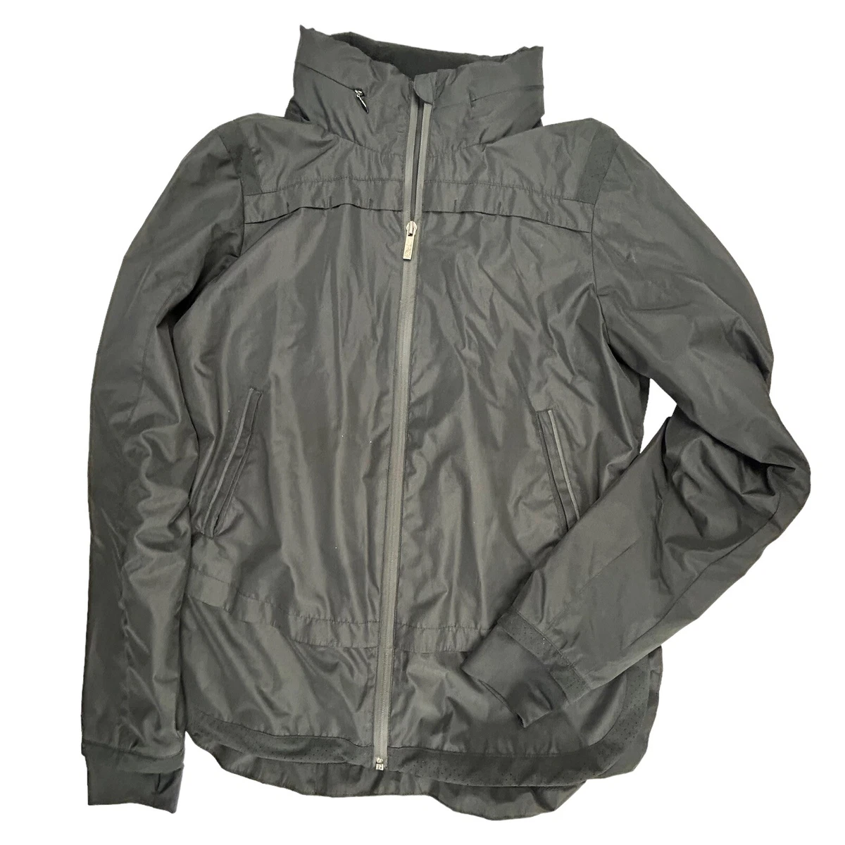KYODAN Active Jacket Size Medium Full Zip Vented Thumb Holes Women | eBay